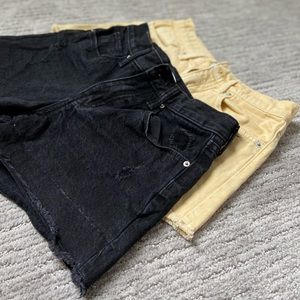 Girls old navy jean shorts